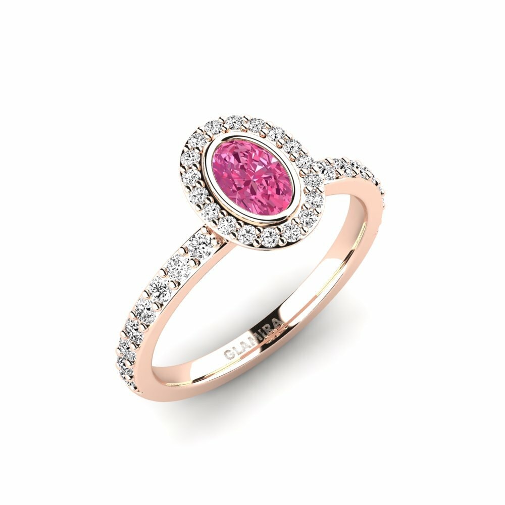 Pink engagement rings uk clearance