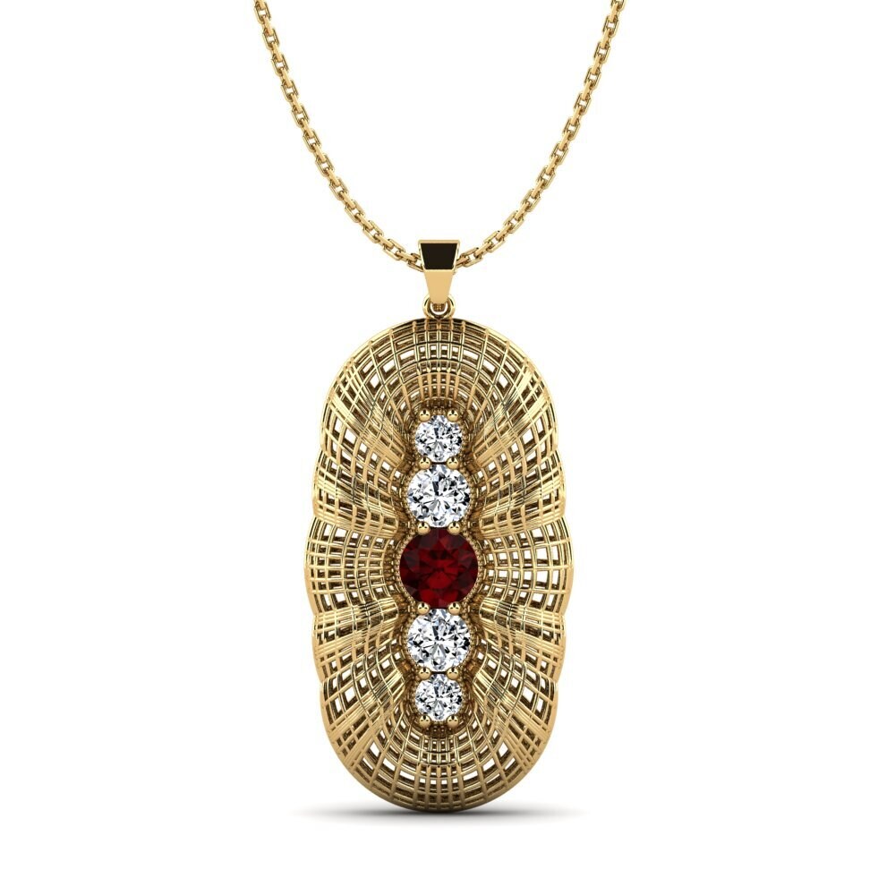 Garnet Women's Pendant Bellarious