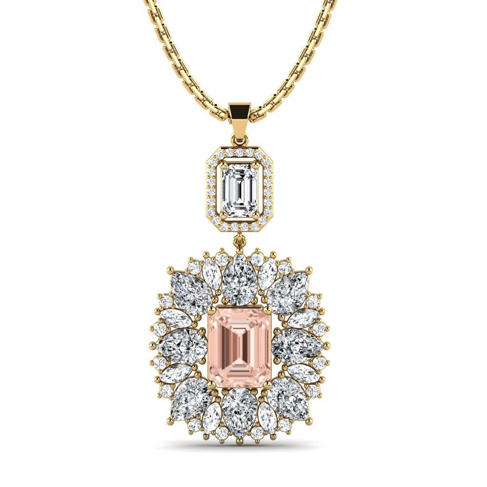 Morganite Women's Pendant Bellina