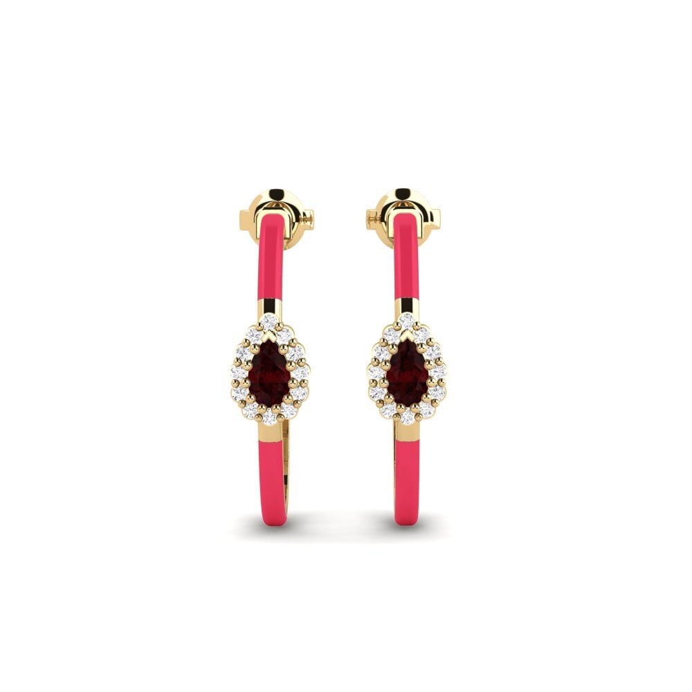 Garnet Women's Earring Bendigo