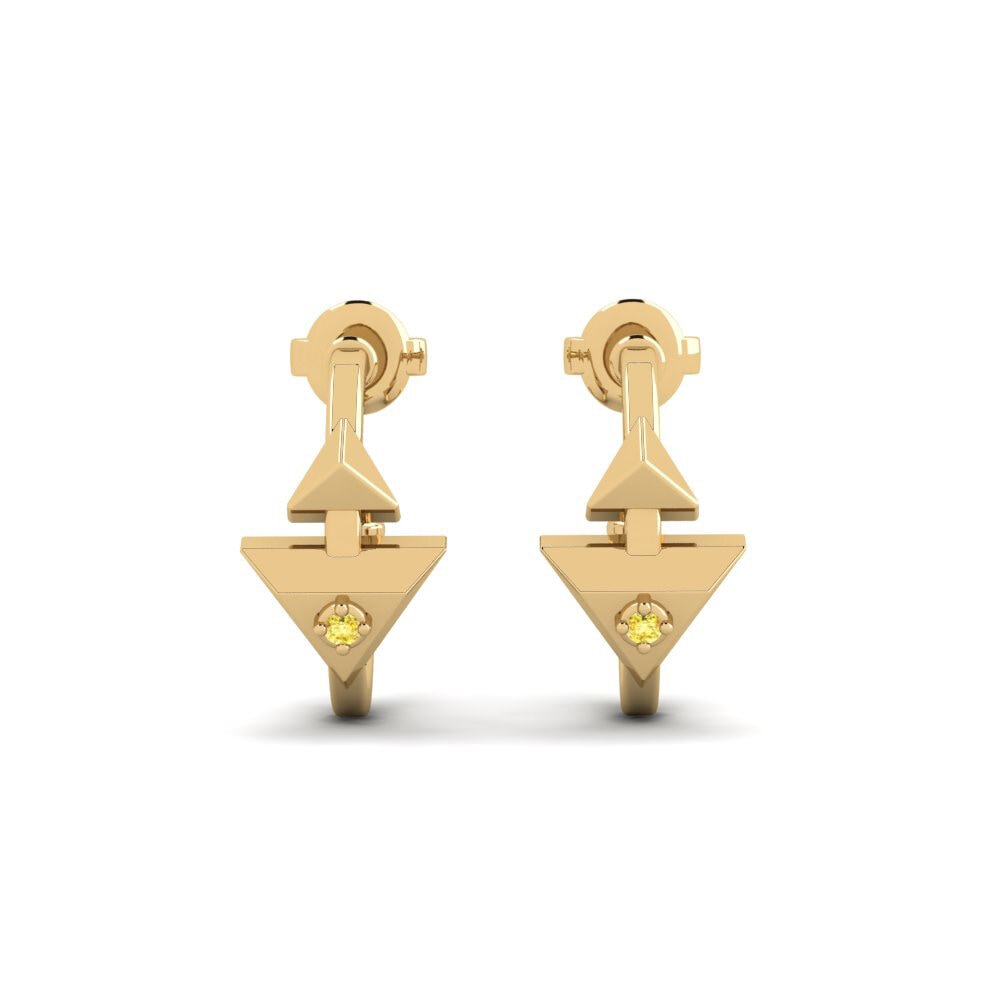 Yellow Sapphire Women's Earring Benhill