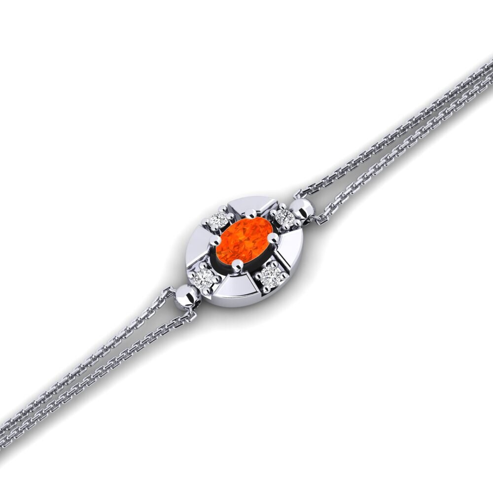 Fire Opal Women's Bracelet Bennetaysa