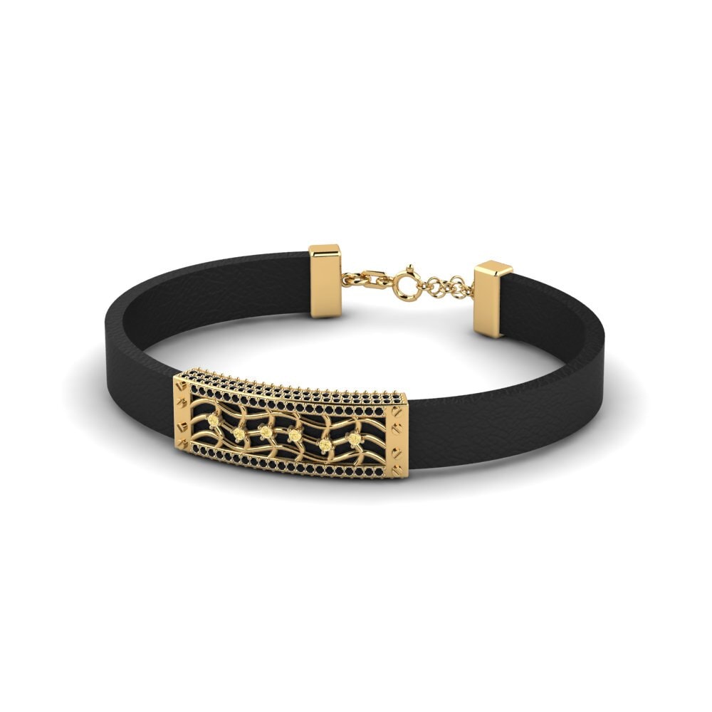 14K Yellow Gold Yellow Diamond Bracelet Bennie