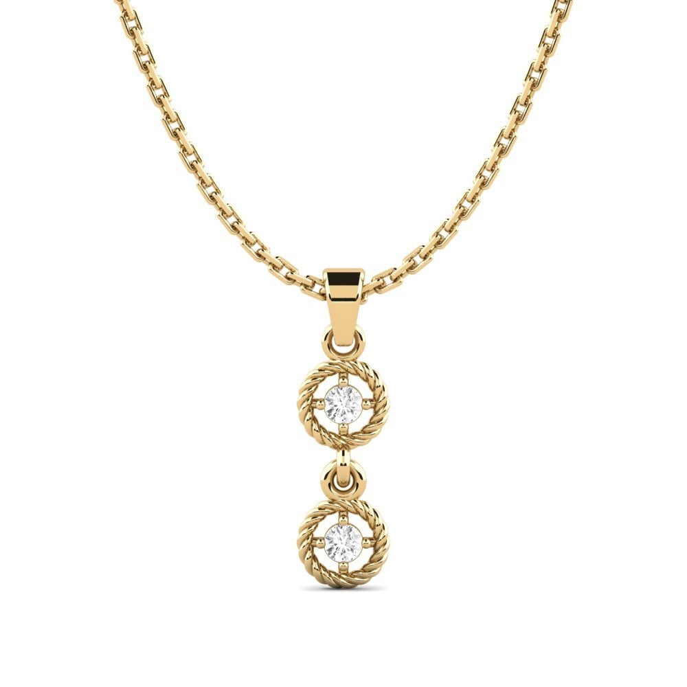 White sapphire Women's Pendant Benti
