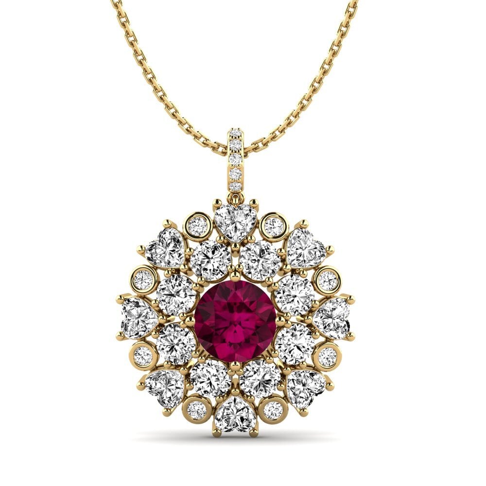 Rhodolite Garnet Women's Pendant Bentleyy
