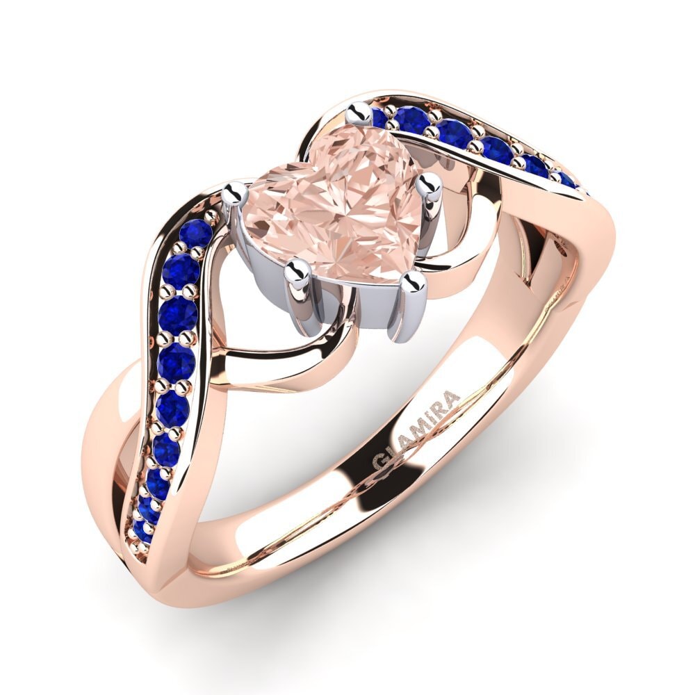 Morganite Engagement Ring Berafia