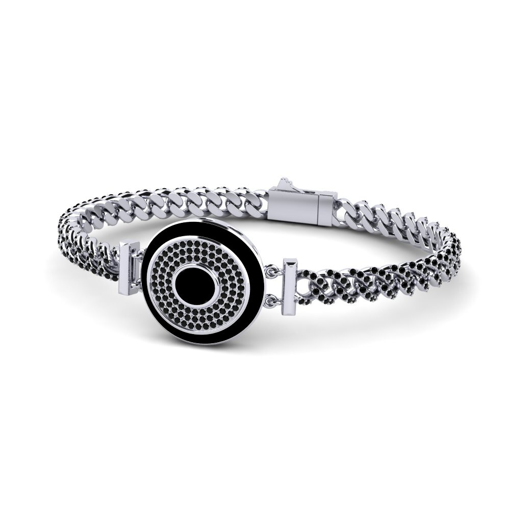 Ónix Negro Pulsera de Mujer Berberro