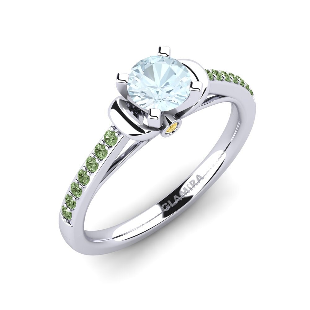 Aquamarine Engagement Ring Berdina 0.5 crt