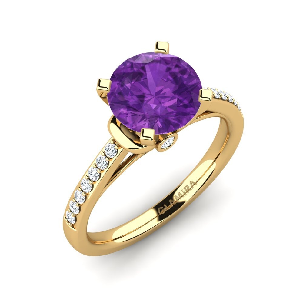 Amethyst Engagement Ring Berdina 2.0 crt