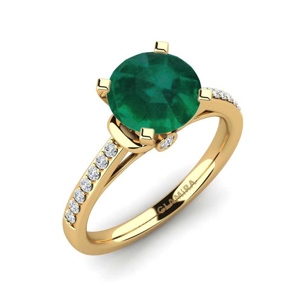Emerald Engagement Ring Berdina 2.0 crt