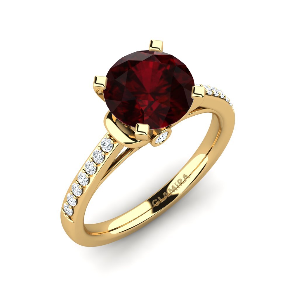 Garnet Engagement Ring Berdina 2.0 crt