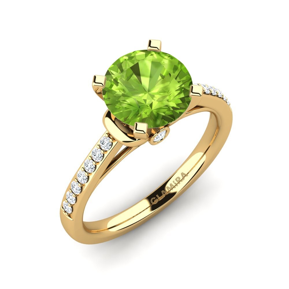 Peridot Engagement Ring Berdina 2.0 crt