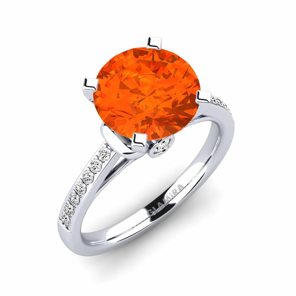 Vuur-Opal Verlovingsring Berdina 3.0 crt