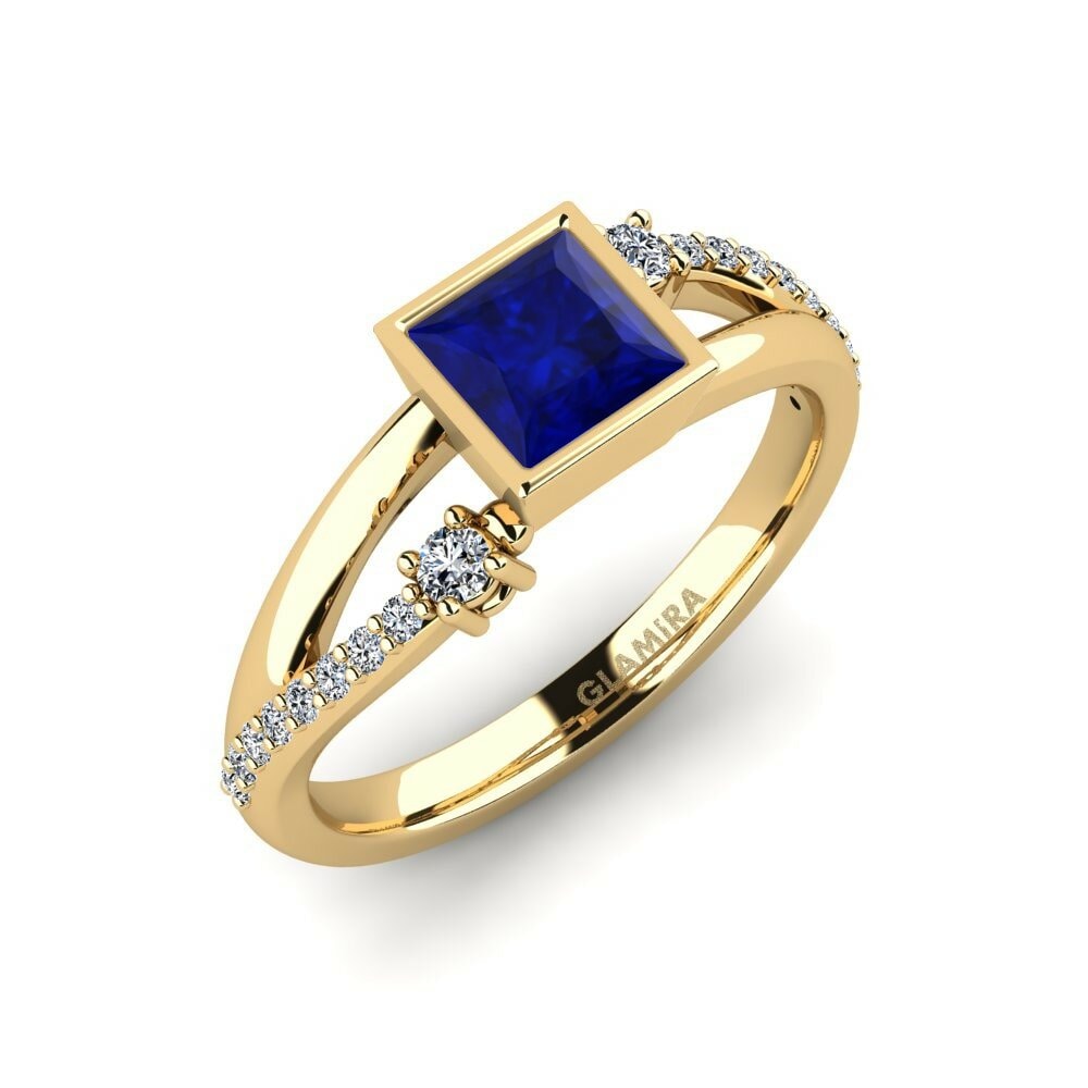Saphir Bague de fiançailles Beriyman - Princess