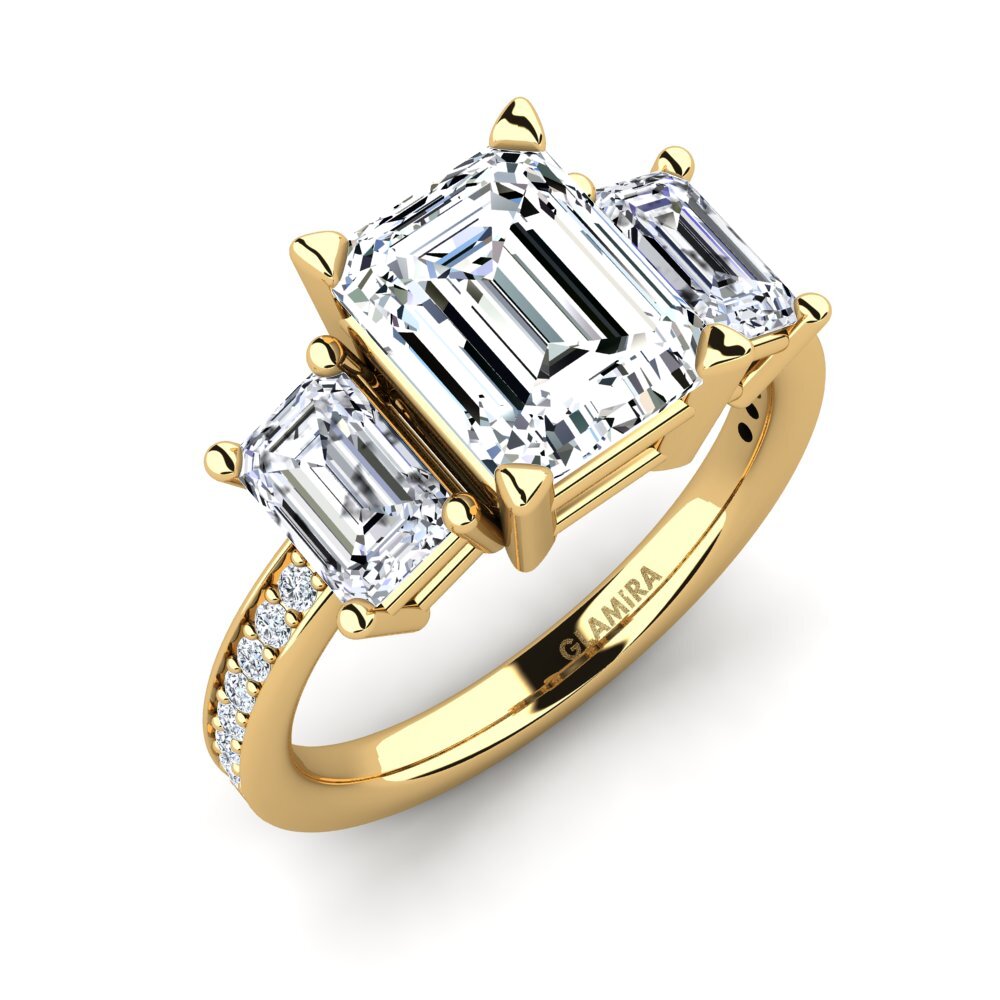 Zirconia Engagement Ring Bernie