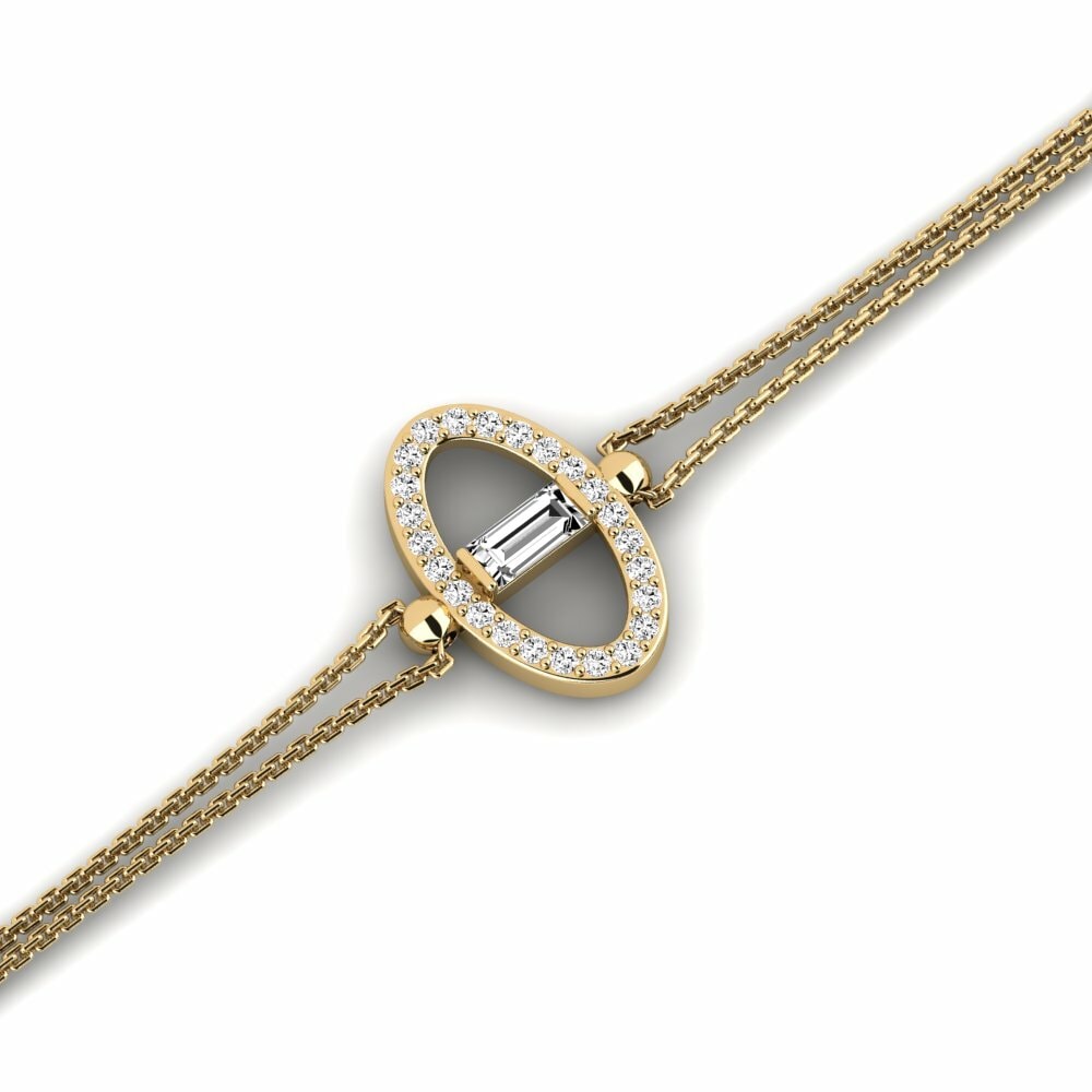 Moissanite Bracelet pour femme Bertholene