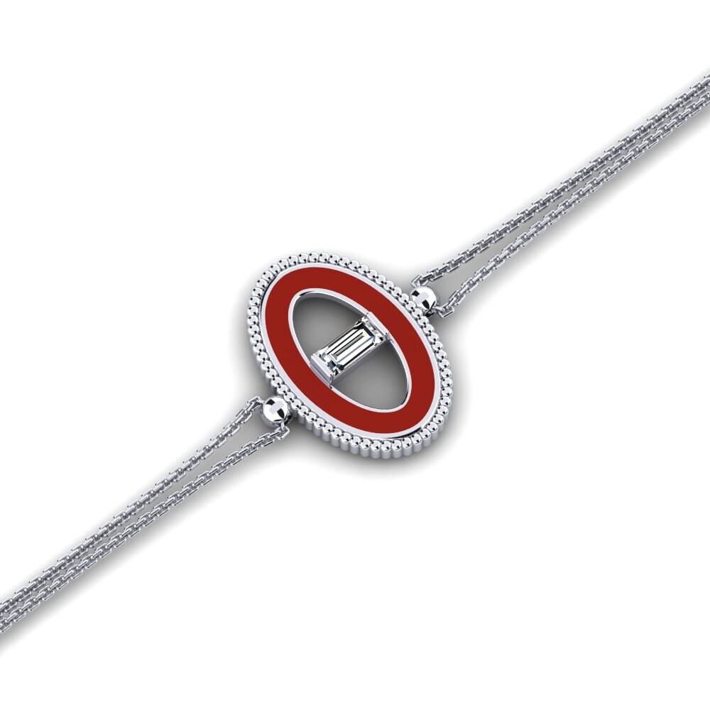 White Silver Women's Bracelet Bessans