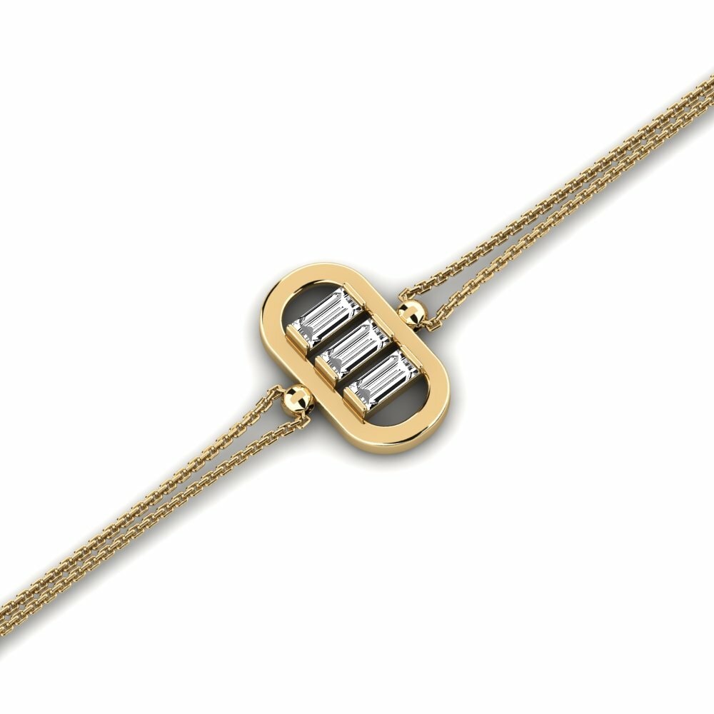 Moissanite Bracelet pour femme Bessieres