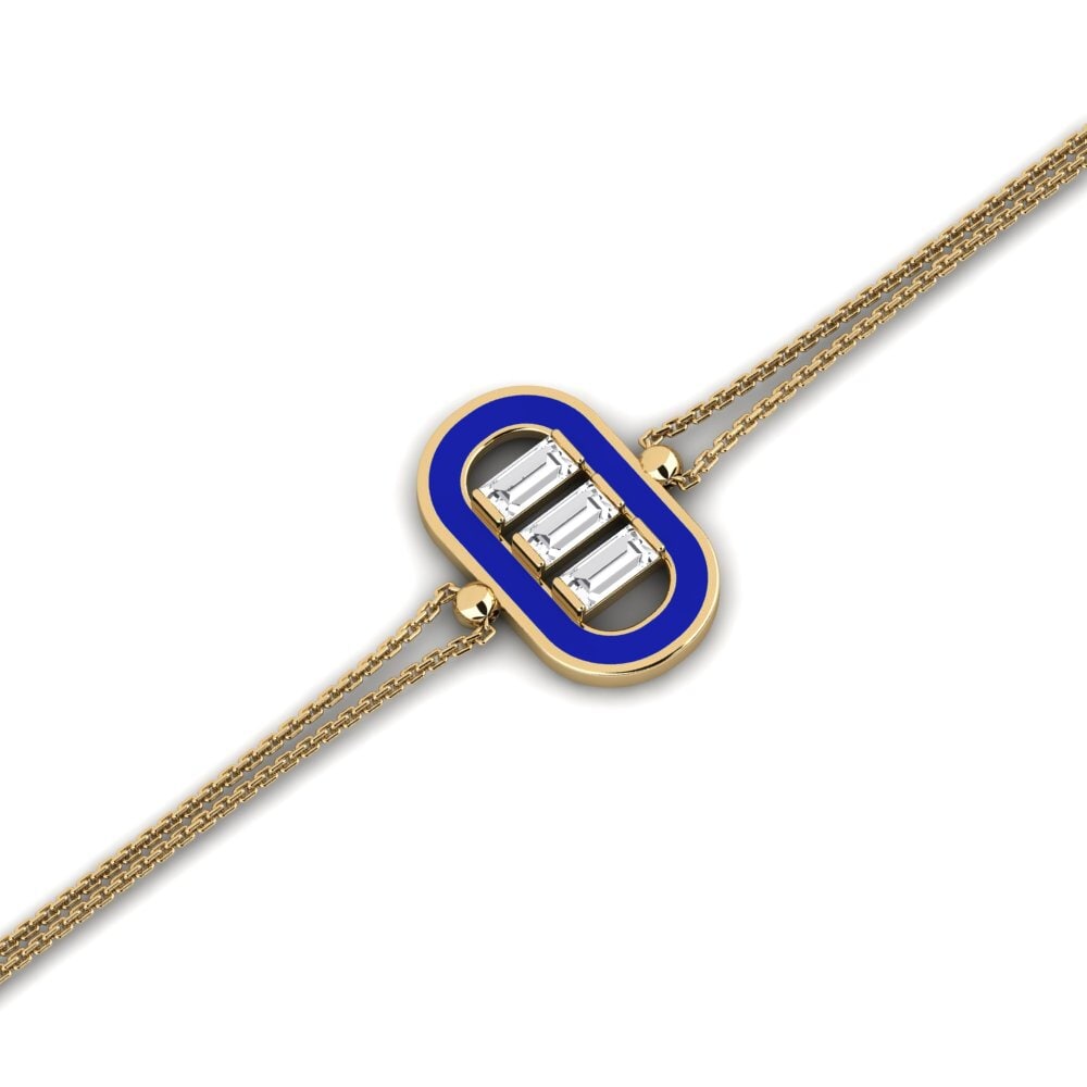 White sapphire Women's Bracelet Betbezer