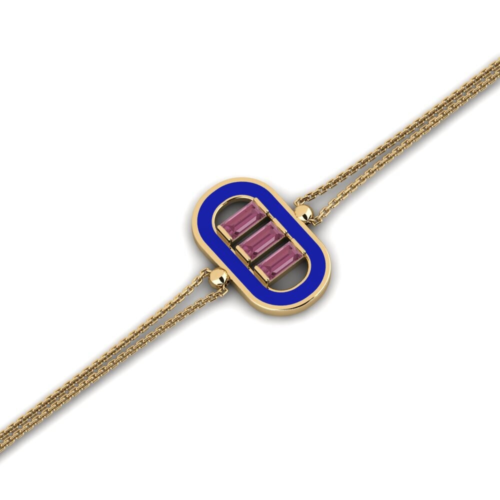 Rhodolite Garnet Women's Bracelet Betbezer