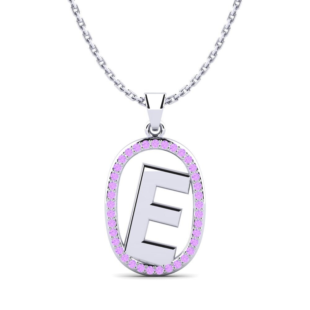 Amethyst Damen anhänger Bettye E
