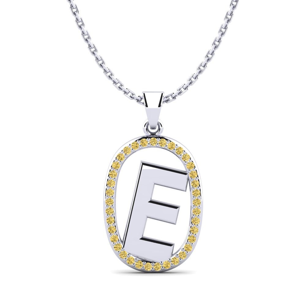 Gelber Diamant Damen anhänger Bettye E