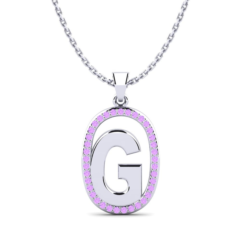 Amethyst Damen anhänger Bettye G