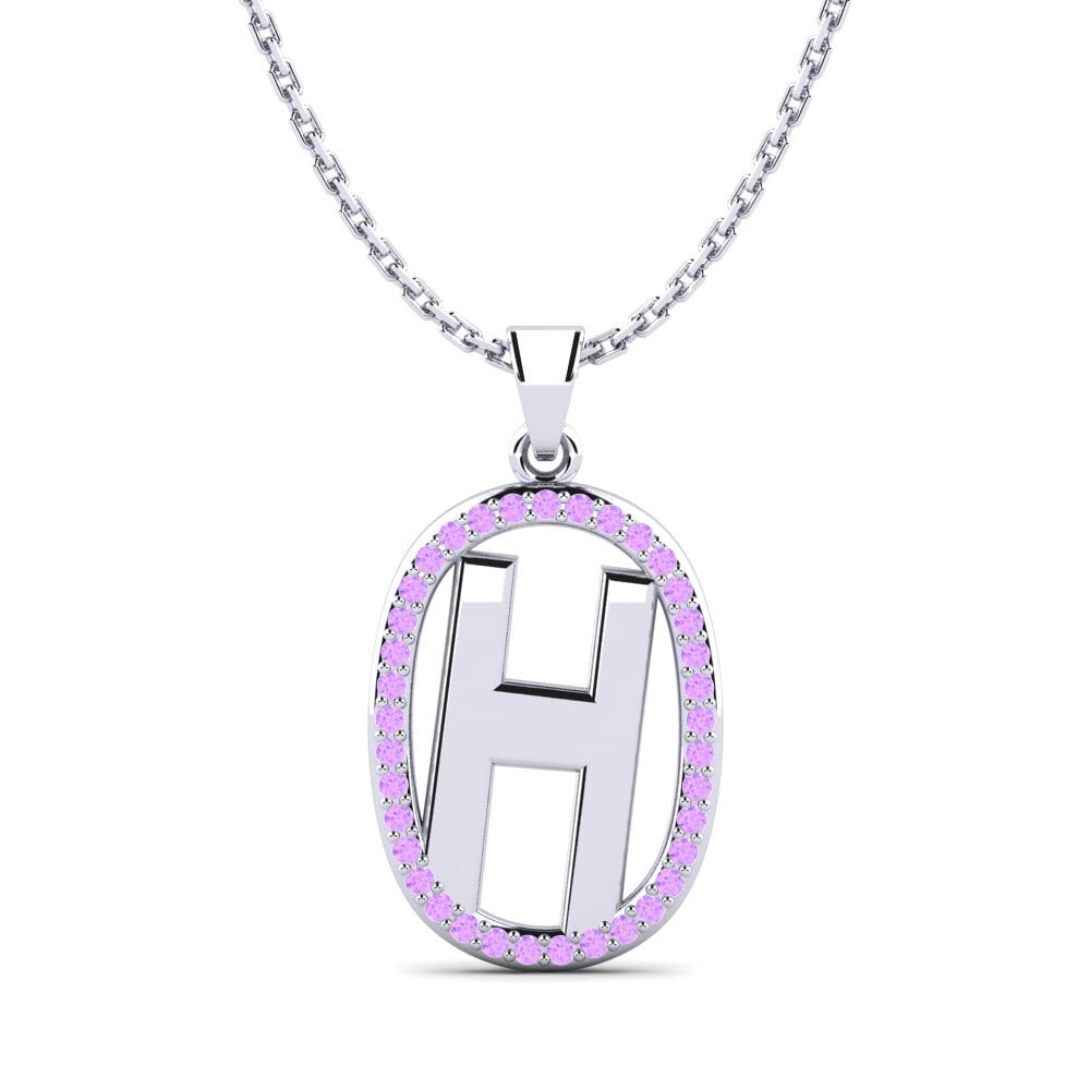 Amethyst Damen anhänger Bettye H