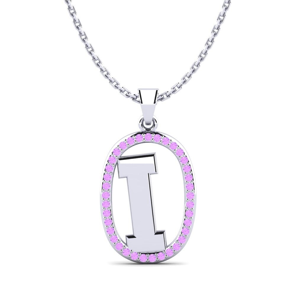 Amethyst Damen anhänger Bettye I