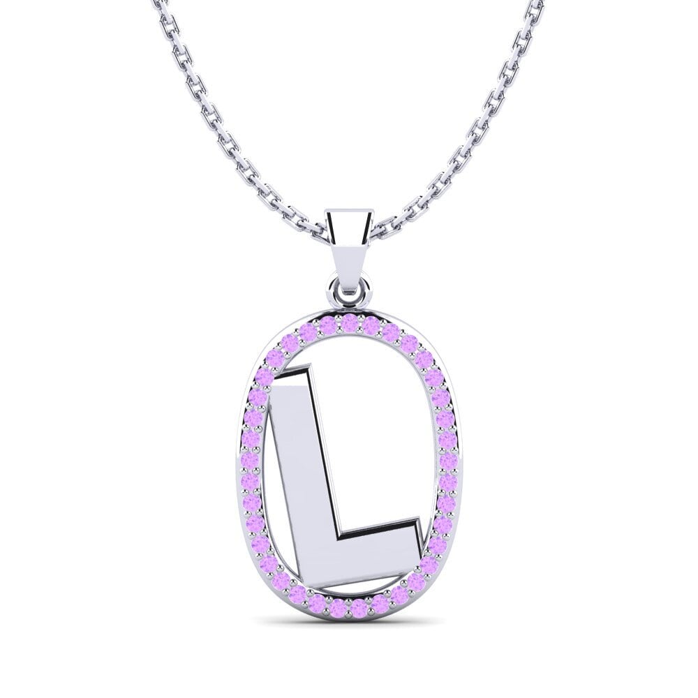 Amethyst Damen anhänger Bettye L