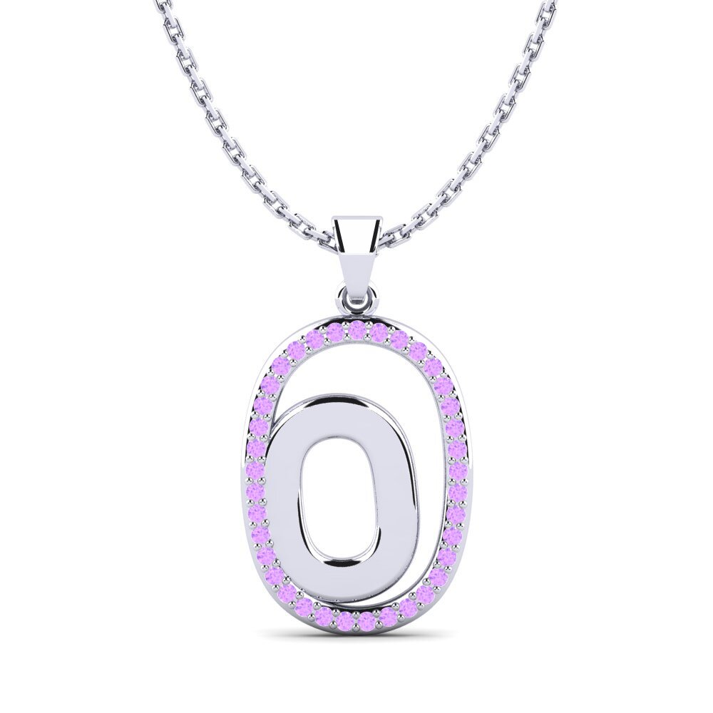 Amethyst Damen anhänger Bettye O