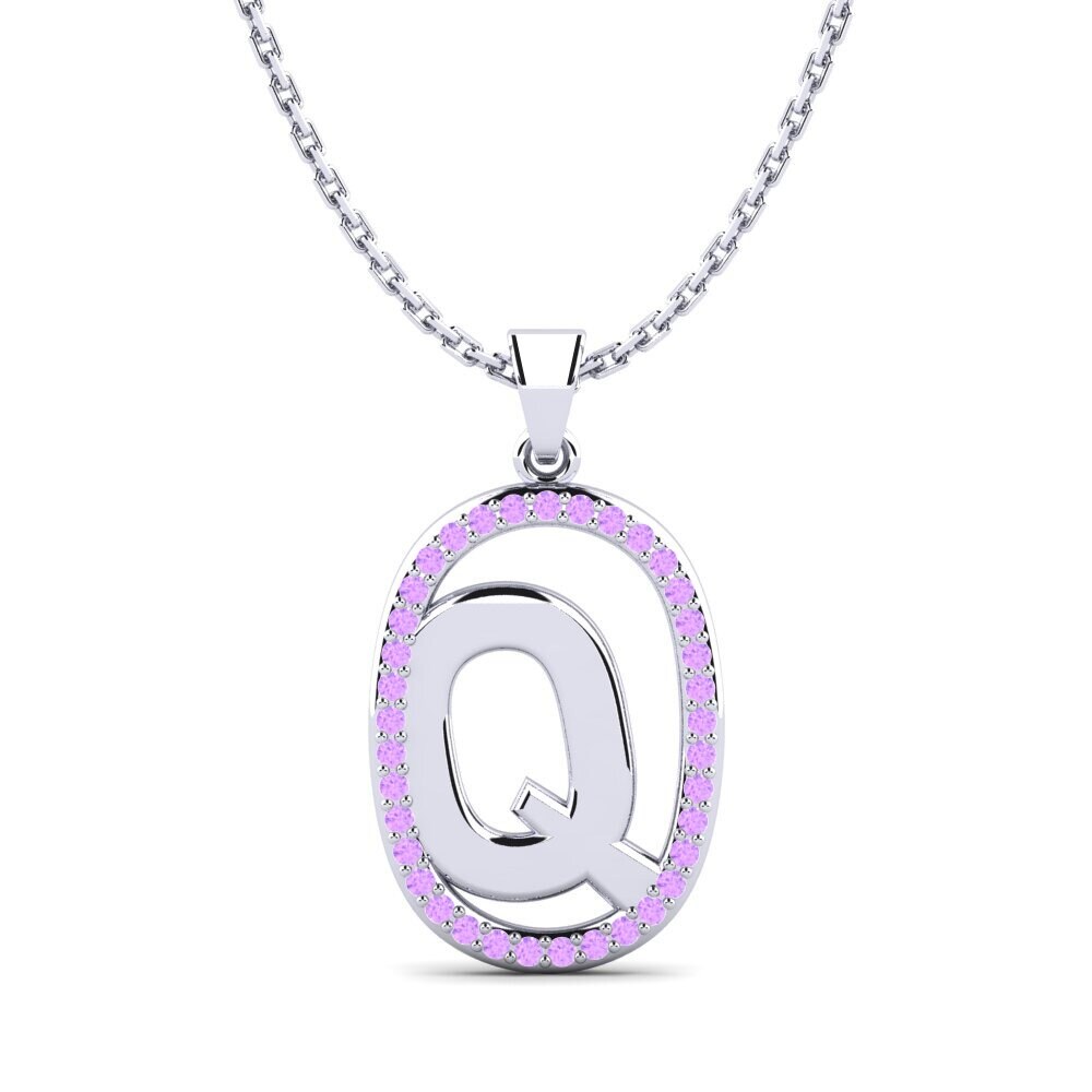 Amethyst Damen anhänger Bettye Q