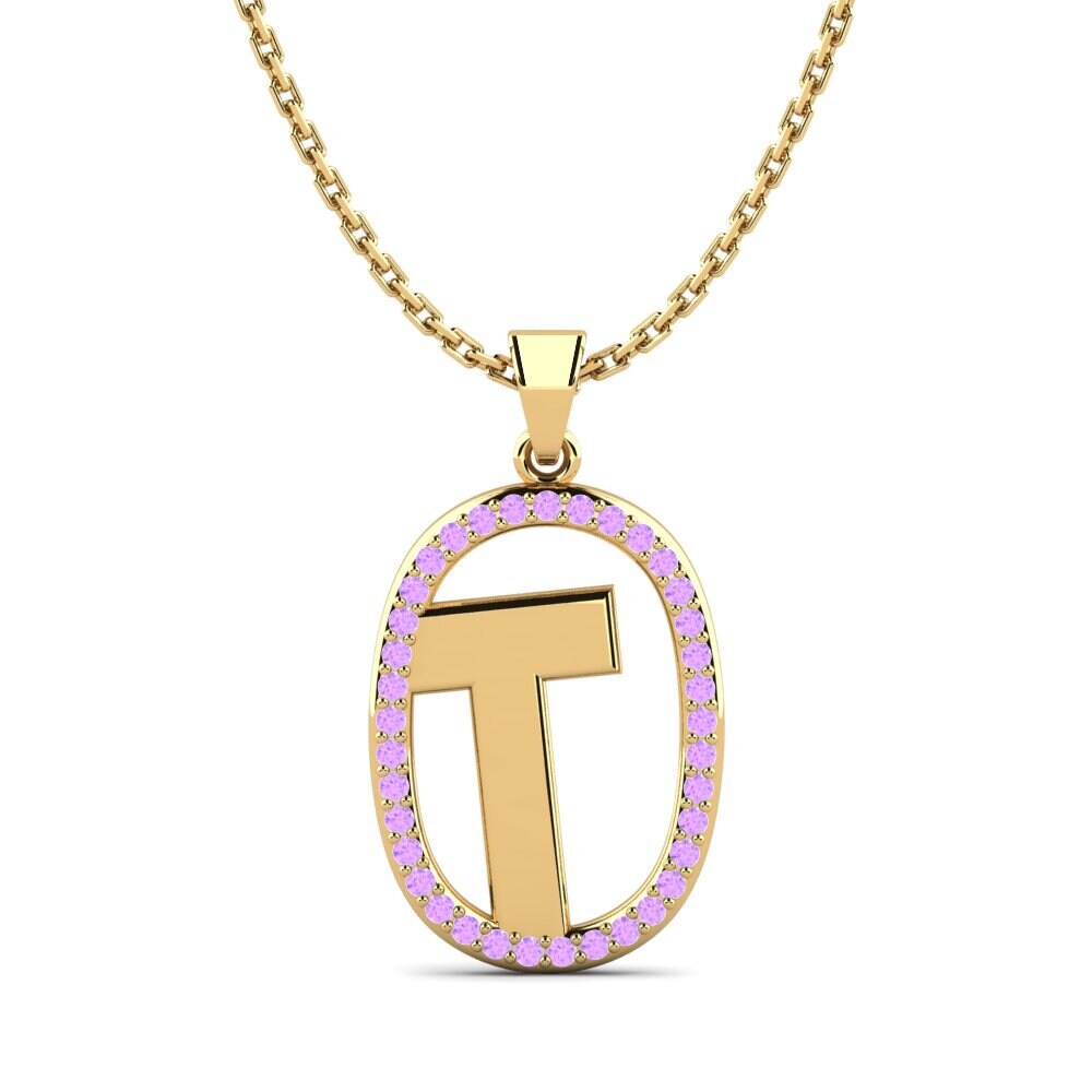 Amethyst Damen anhänger Bettye T