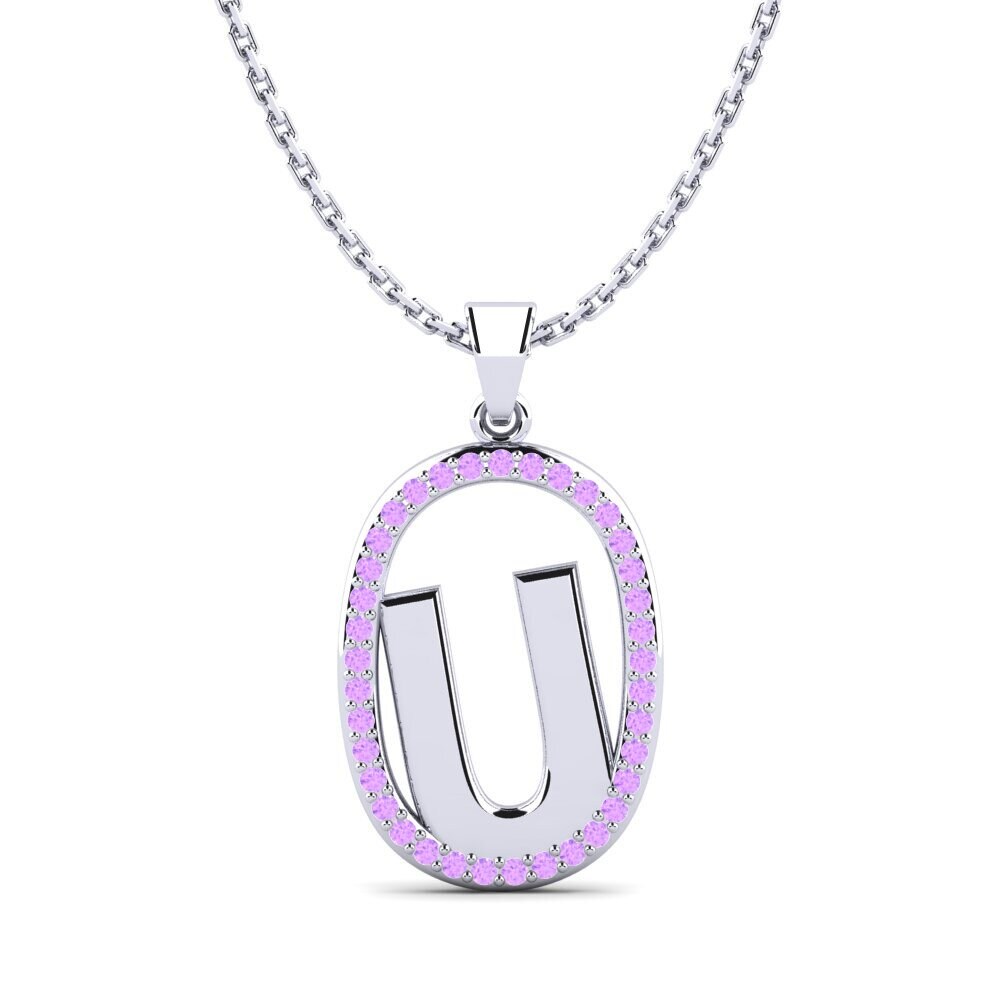 Amethyst Damen anhänger Bettye U