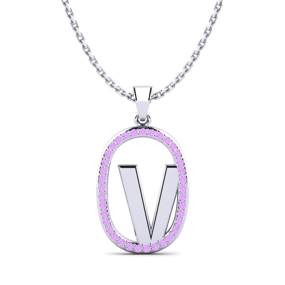 Amethyst Damen anhänger Bettye V