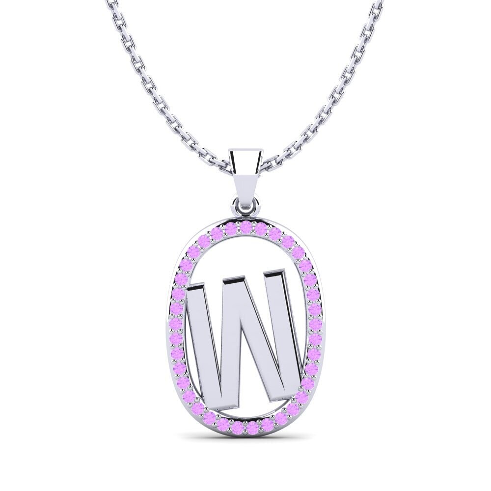 Amethyst Damen anhänger Bettye W