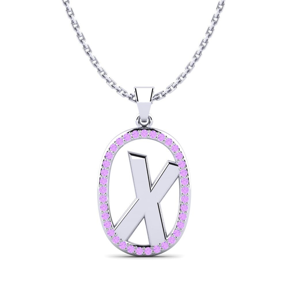 Amethyst Damen anhänger Bettye X
