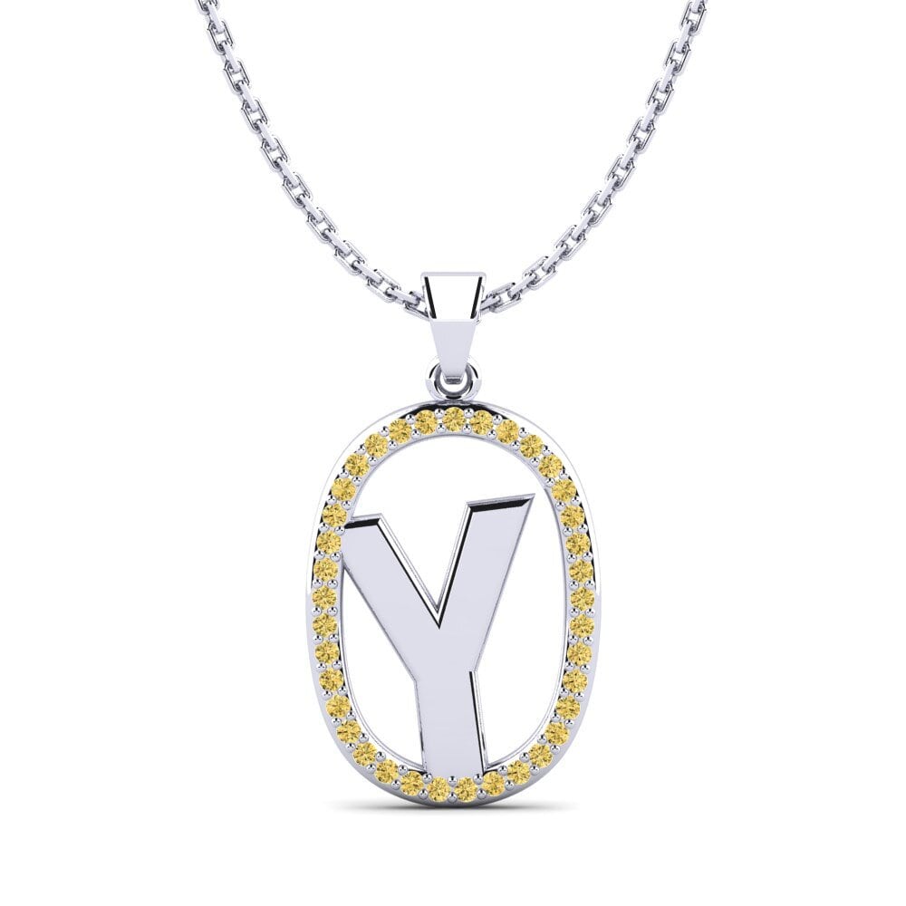 Gelber Diamant Damen anhänger Bettye Y