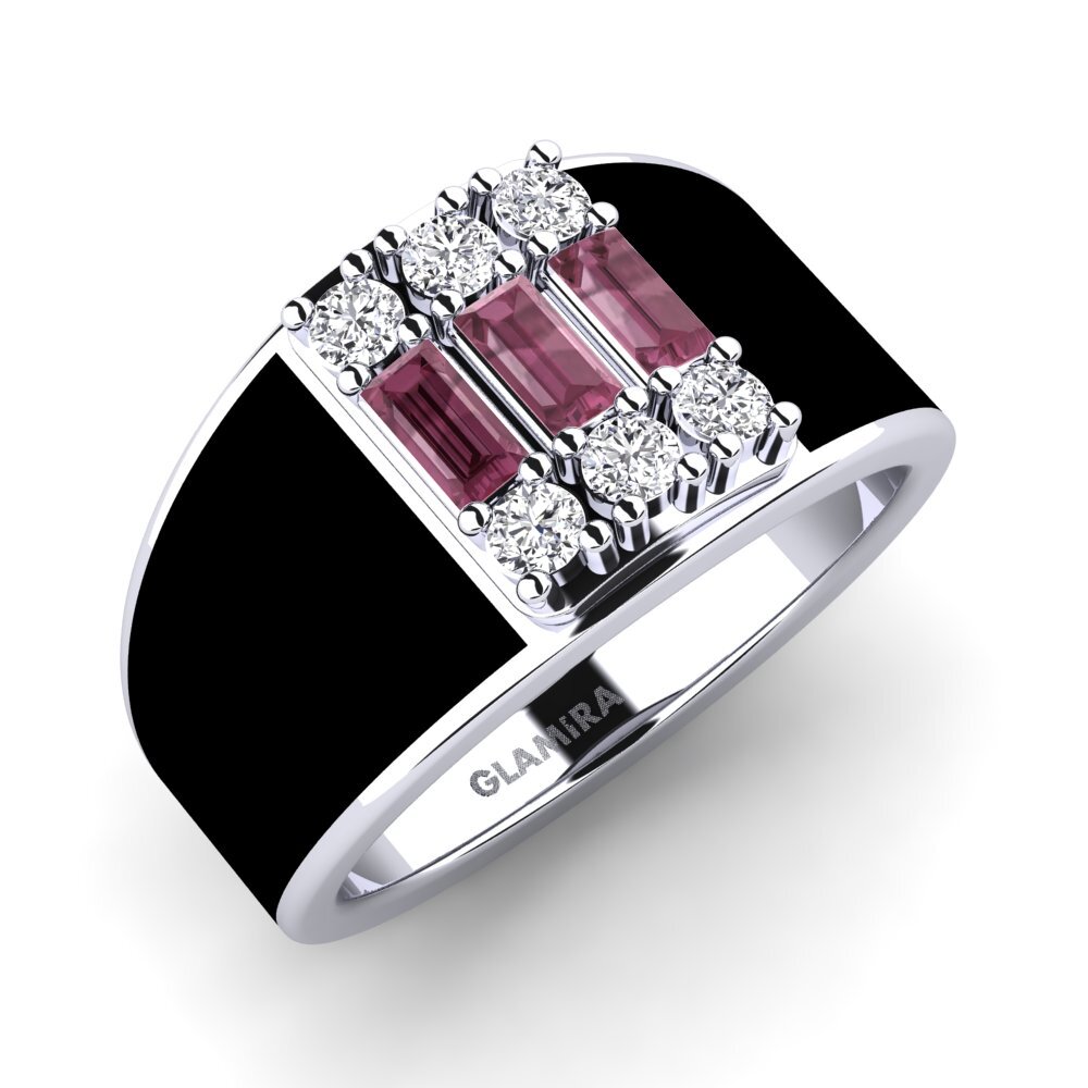 Rhodolite Garnet Ring Bevy