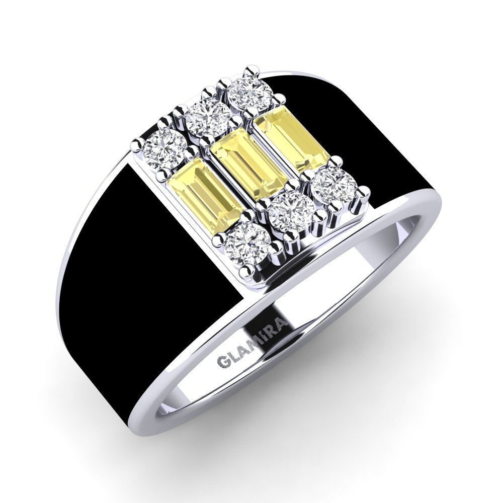 Yellow Sapphire Ring Bevy