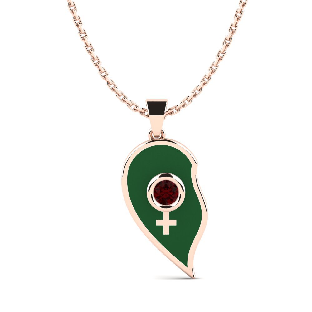 Granate Colgante de Mujer Biarrit Women