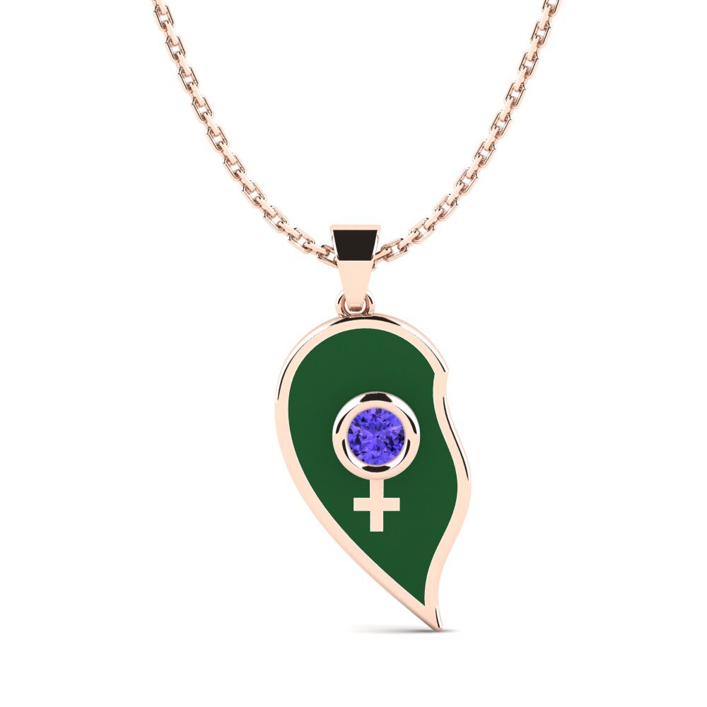 Tanzanita Colgante de Mujer Biarrit Women