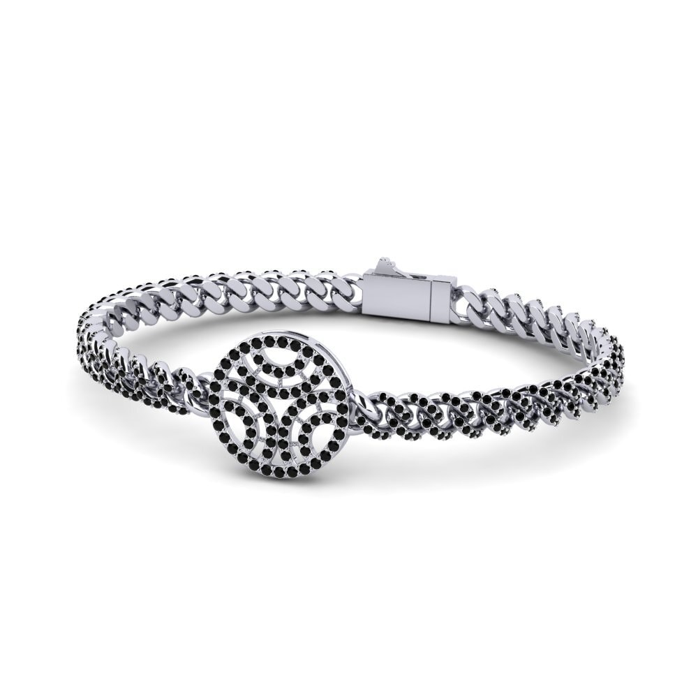 Ónix Negro Pulsera de Mujer Biasdo