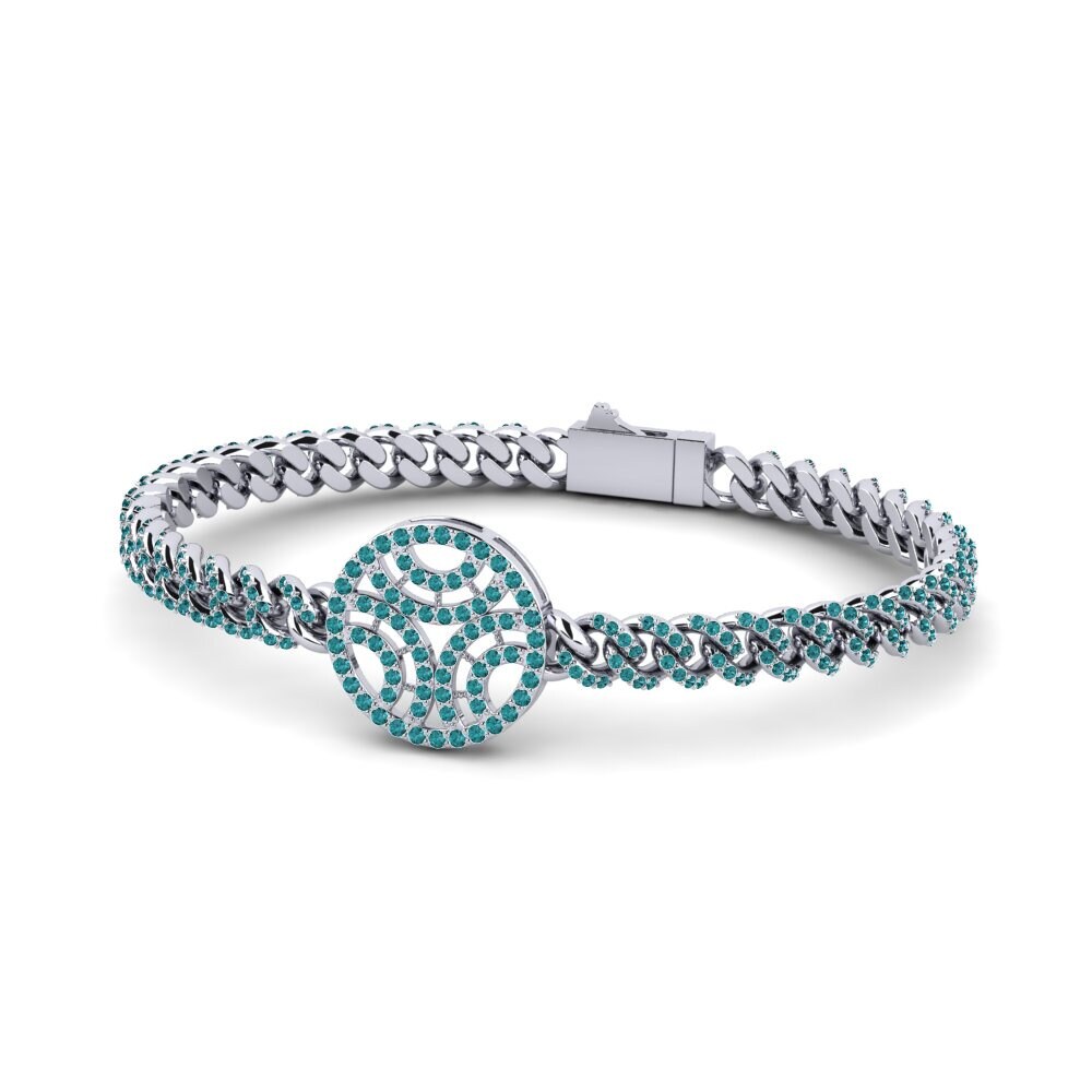Blue Diamond Women's Bracelet Biasdo