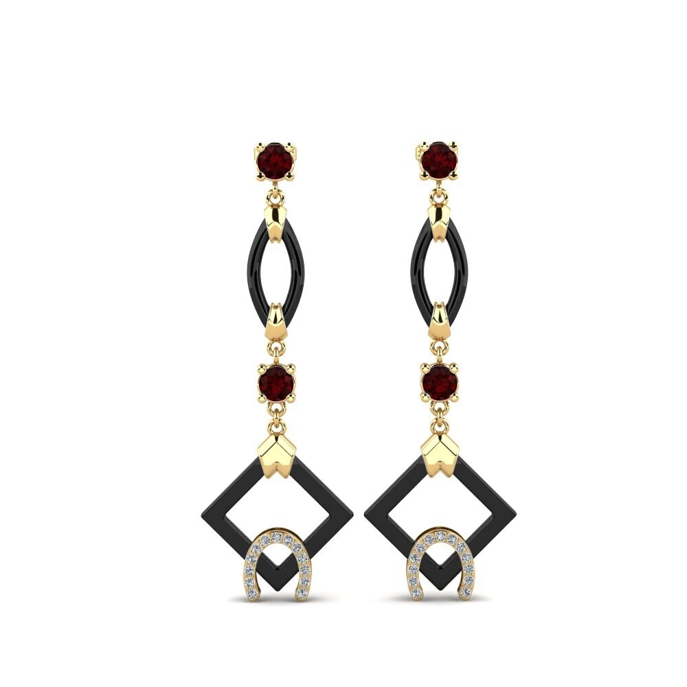 Garnet Women's Earring Bigley