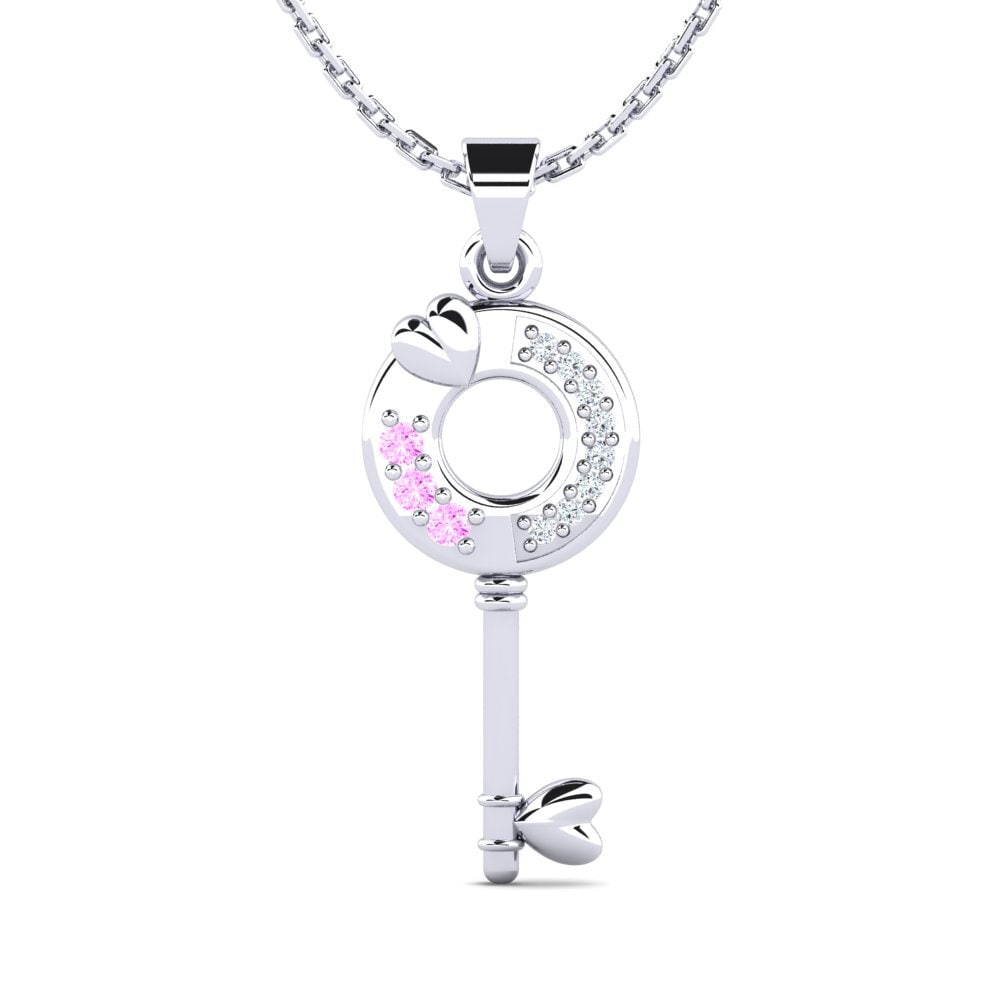 Pink Sapphire Women's Pendant Bilyana