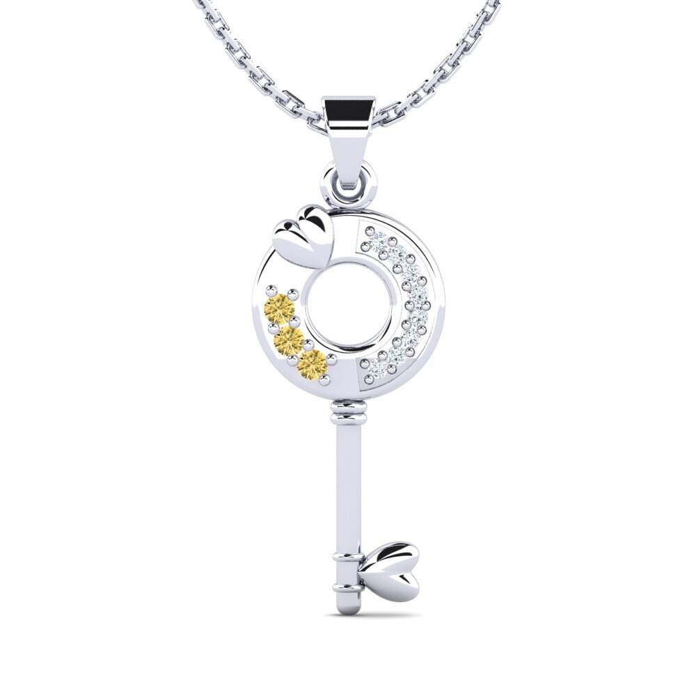 Yellow Diamond Women's Pendant Bilyana