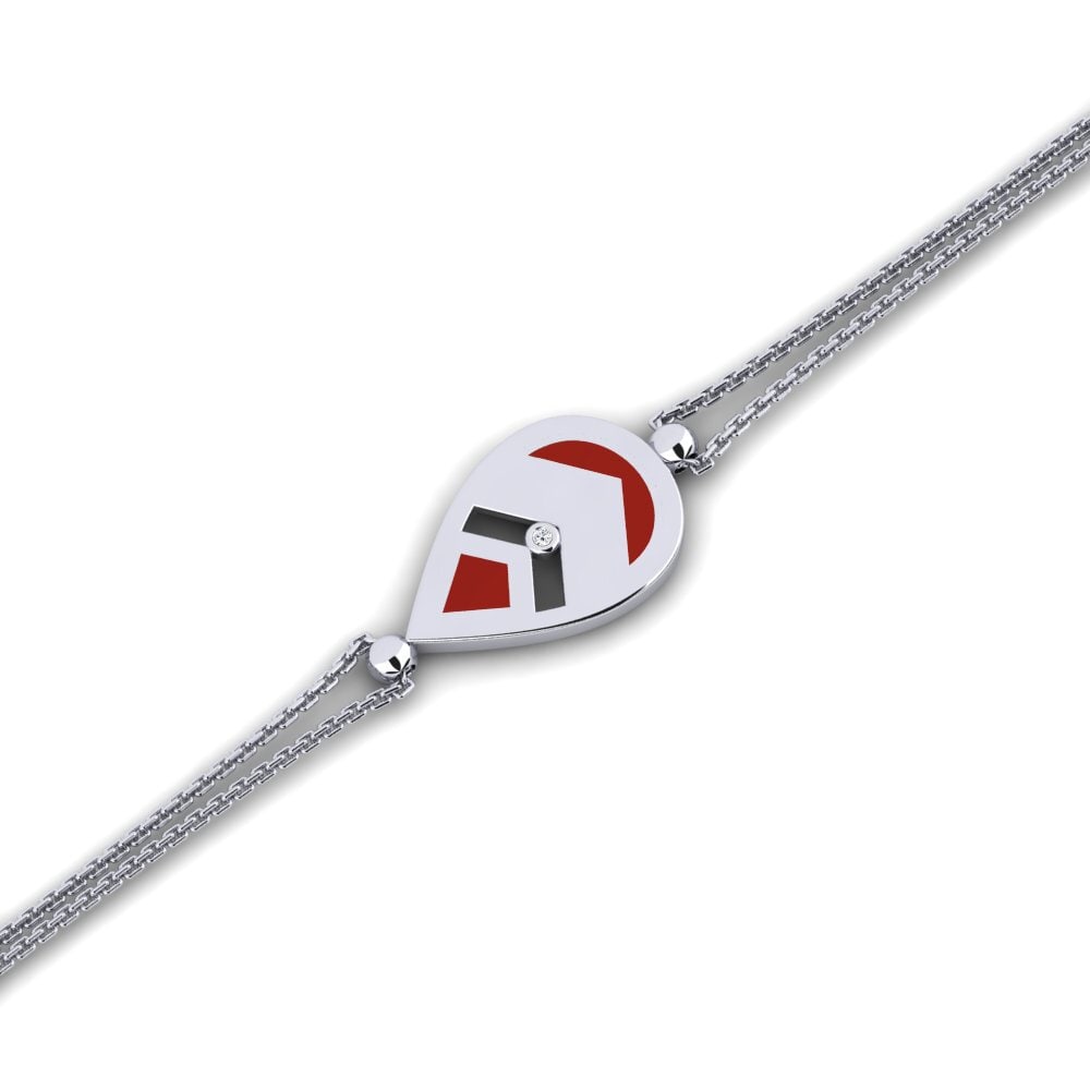 White Silver Women's Bracelet Bioers