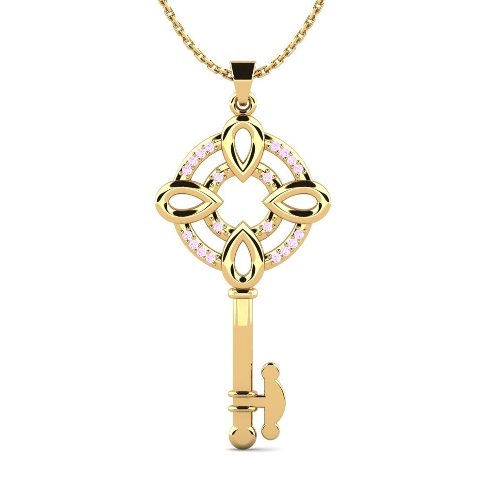 Pink Sapphire Women's Pendant Birute