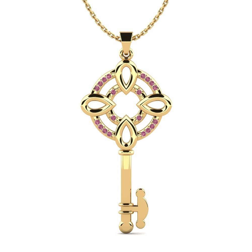 Rhodolite Garnet Women's Pendant Birute